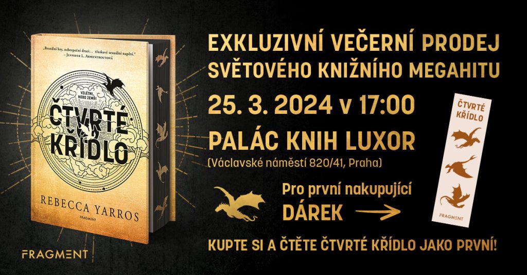 ctvrte kridlo pozvanka vecerni banner 1200x628 FB Blog Luxor